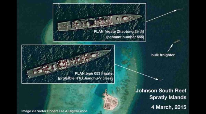 China Expands Military Footprint With Fresh Construction on Yagong Island Near Antelope Reef